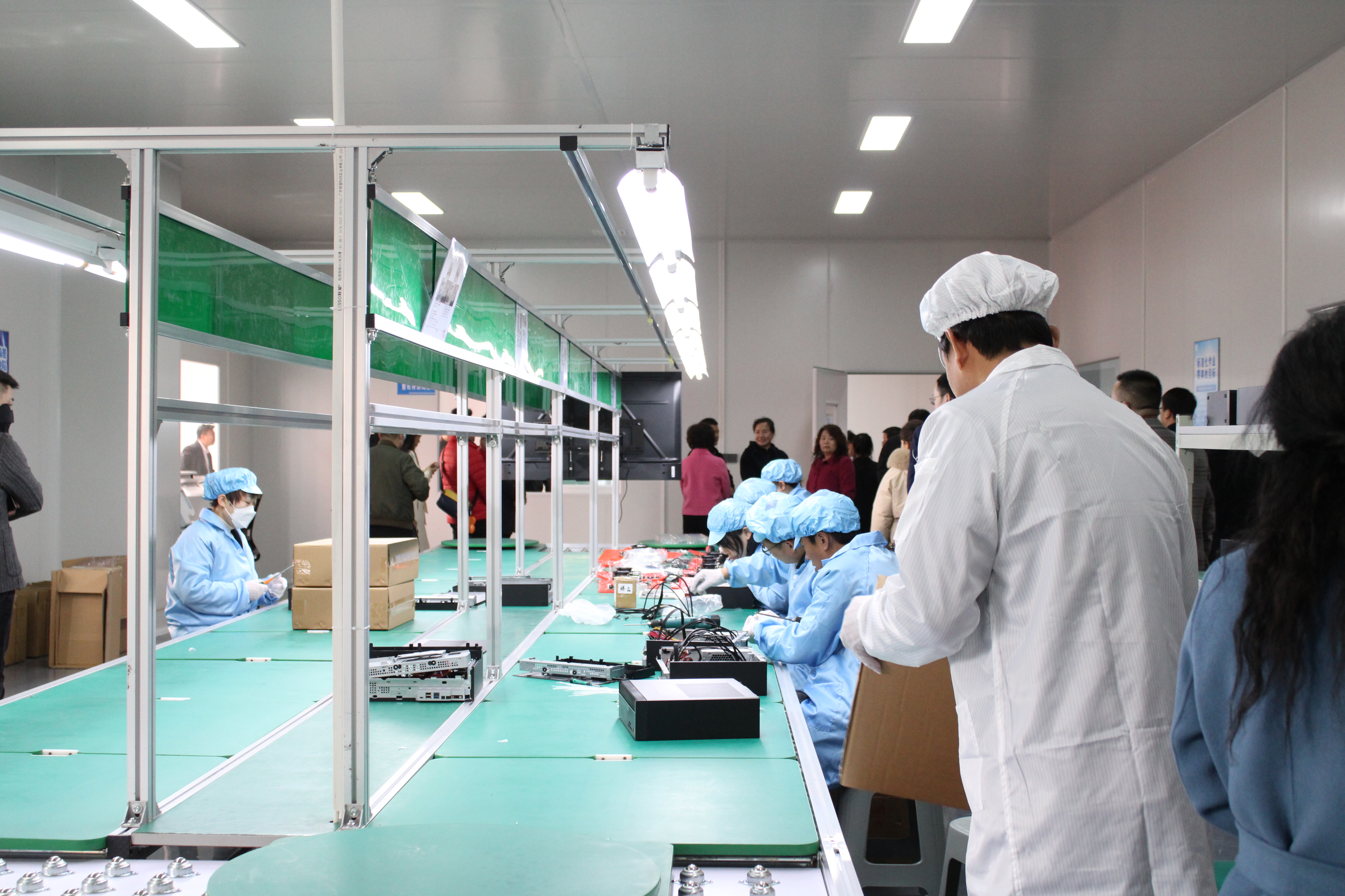 【智慧引領未來  創新驅動發展】陜西高能國產信息化終端設備設計研發生產基地正式投產(圖10)