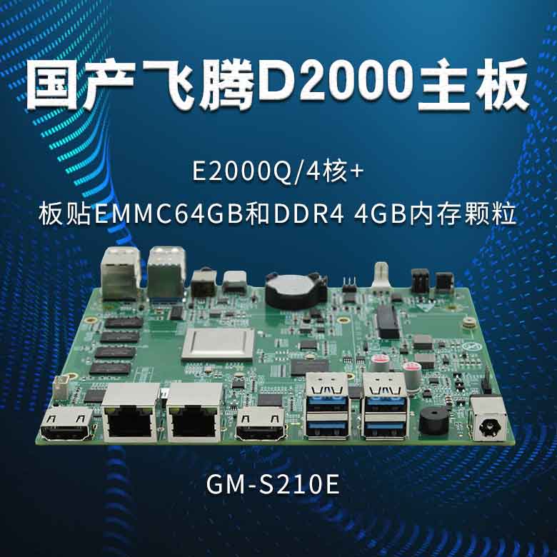飛騰E2000Q_國產主板S210E(圖1)