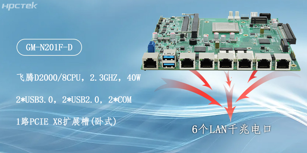 飛騰主板，6個千兆電口助力構(gòu)建安全化生態(tài)(圖2)